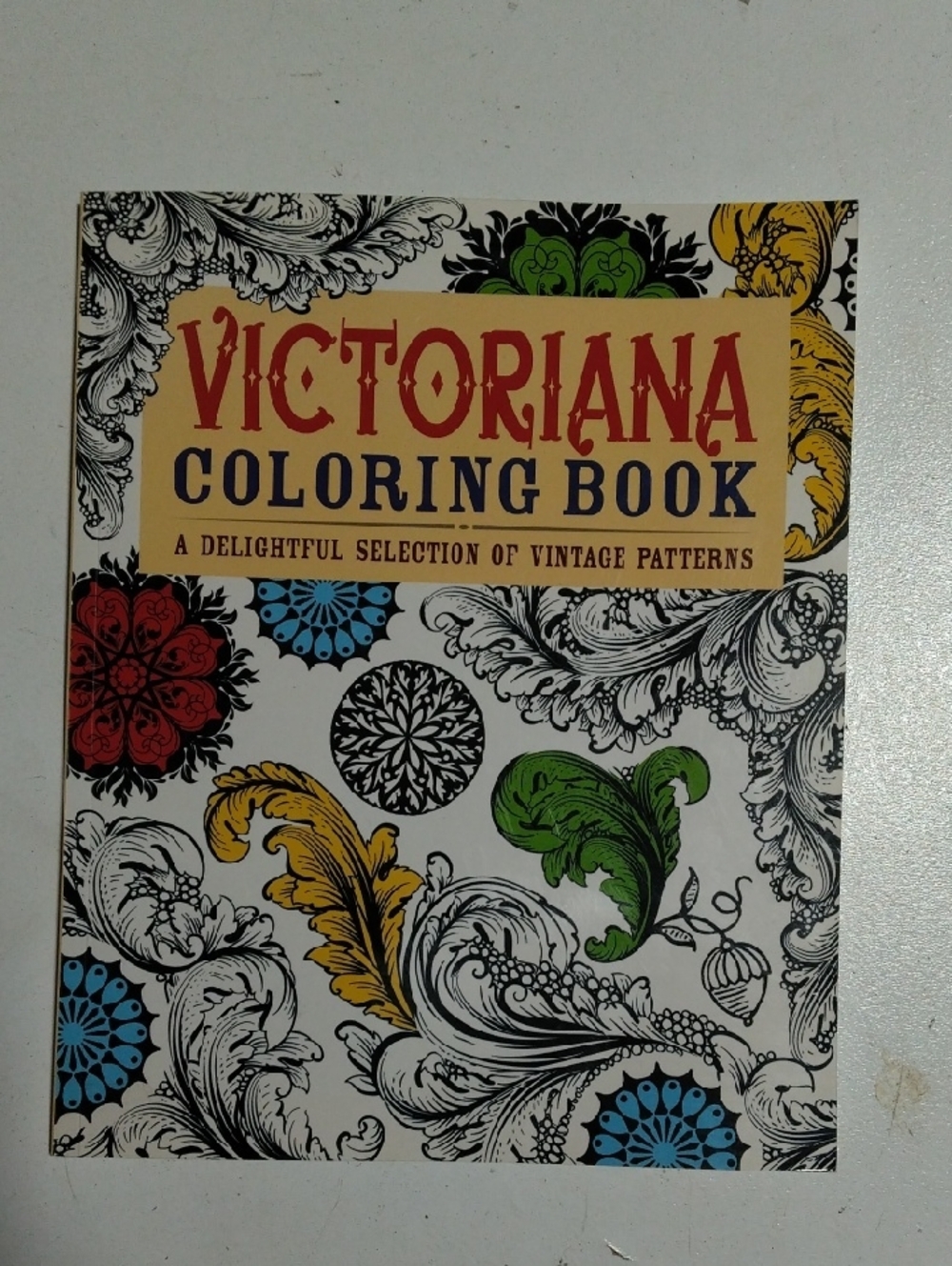 Coloring Book - Vintage Patterns - Multicolor